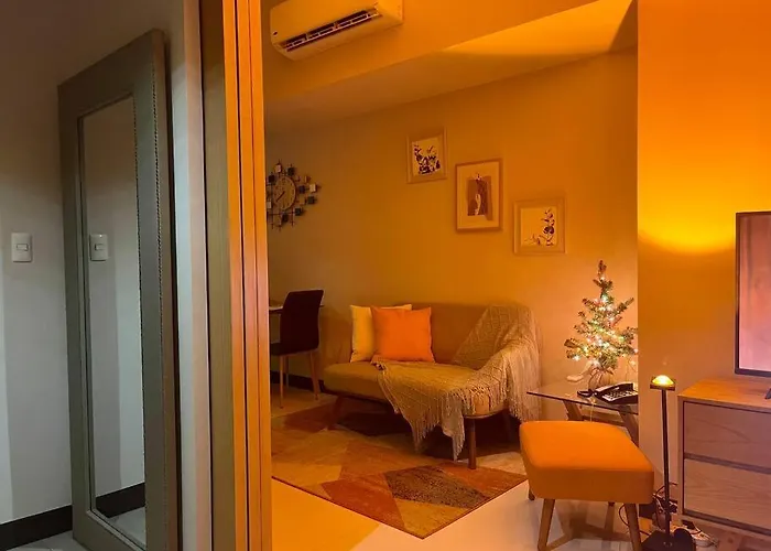 Apartment Elegant 1 Bedroom With Balcony In Uptown Parksuites Ii, Bgc *
