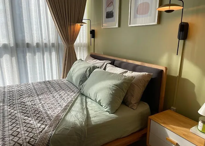 Apartment Elegant 1 Bedroom With Balcony In Uptown Parksuites Ii, Bgc
